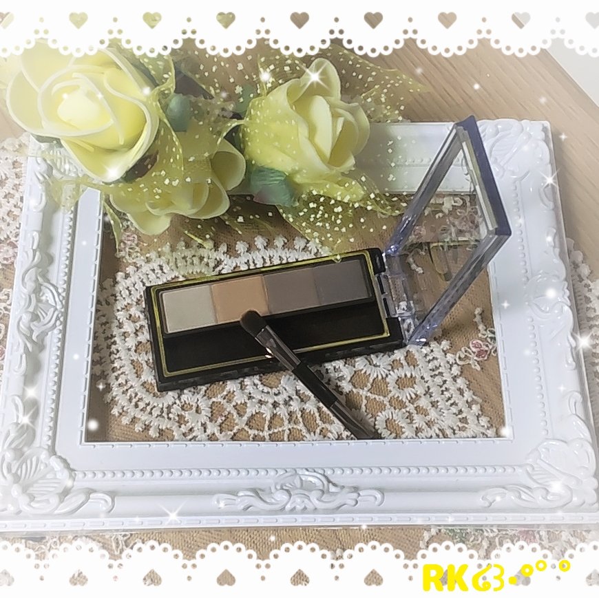 スタイリング パウダーアイブロウ SE02 ライトブラウン/excel/パウダーアイブロウを使ったクチコミ（1枚目）