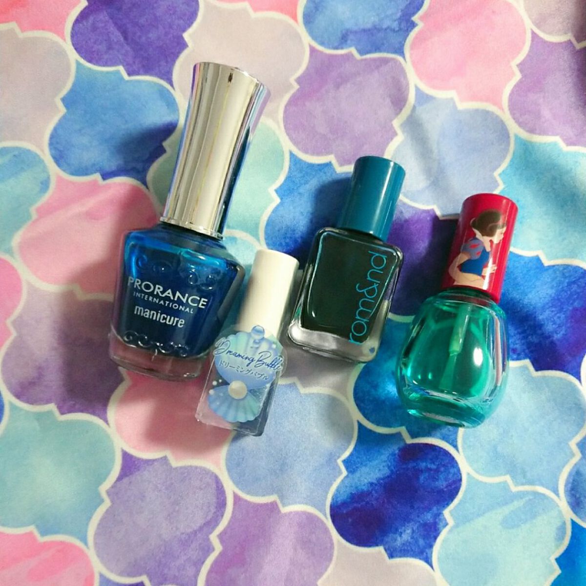 ジェルドロップネール GR3 EMERALD/インテグレート/マニキュアを使ったクチコミ（3枚目）