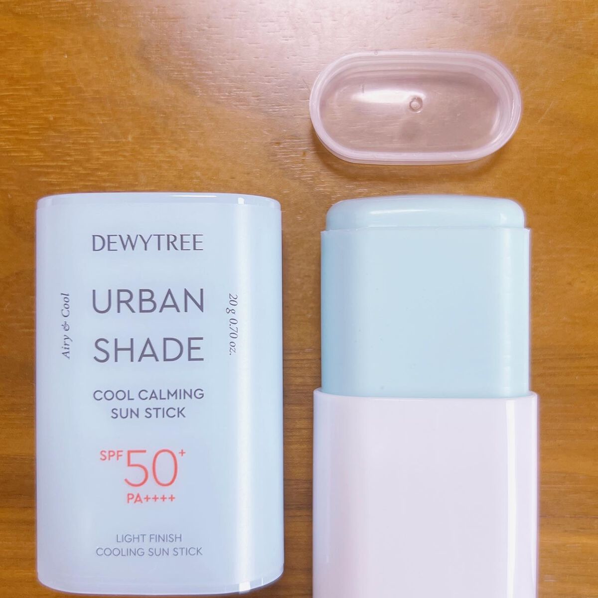 クールカーミングサンスティック/DEWYTREE/日焼け止めスティックを使ったクチコミ（2枚目）