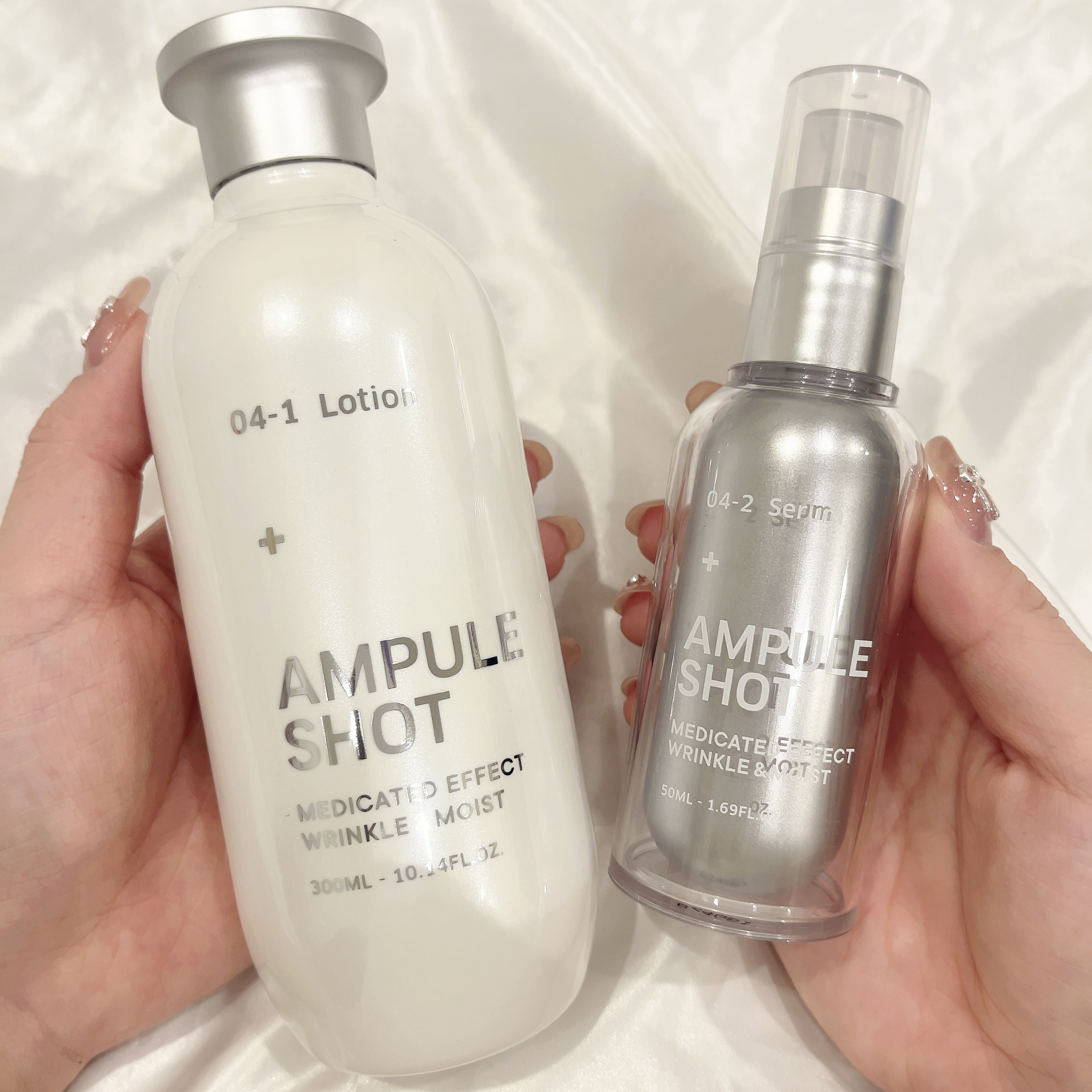 ＼ナイアシンアミド配合／もっちりスキンケア

୨୧┈┈┈┈┈┈┈┈┈┈┈┈┈┈┈┈┈୨୧

AMPULE SHOT
薬用 エフェクト リンクル＆モイスト ローション
薬用 エフェクト リンクル＆モイスト セラム

ナイアシンアミドが配合され