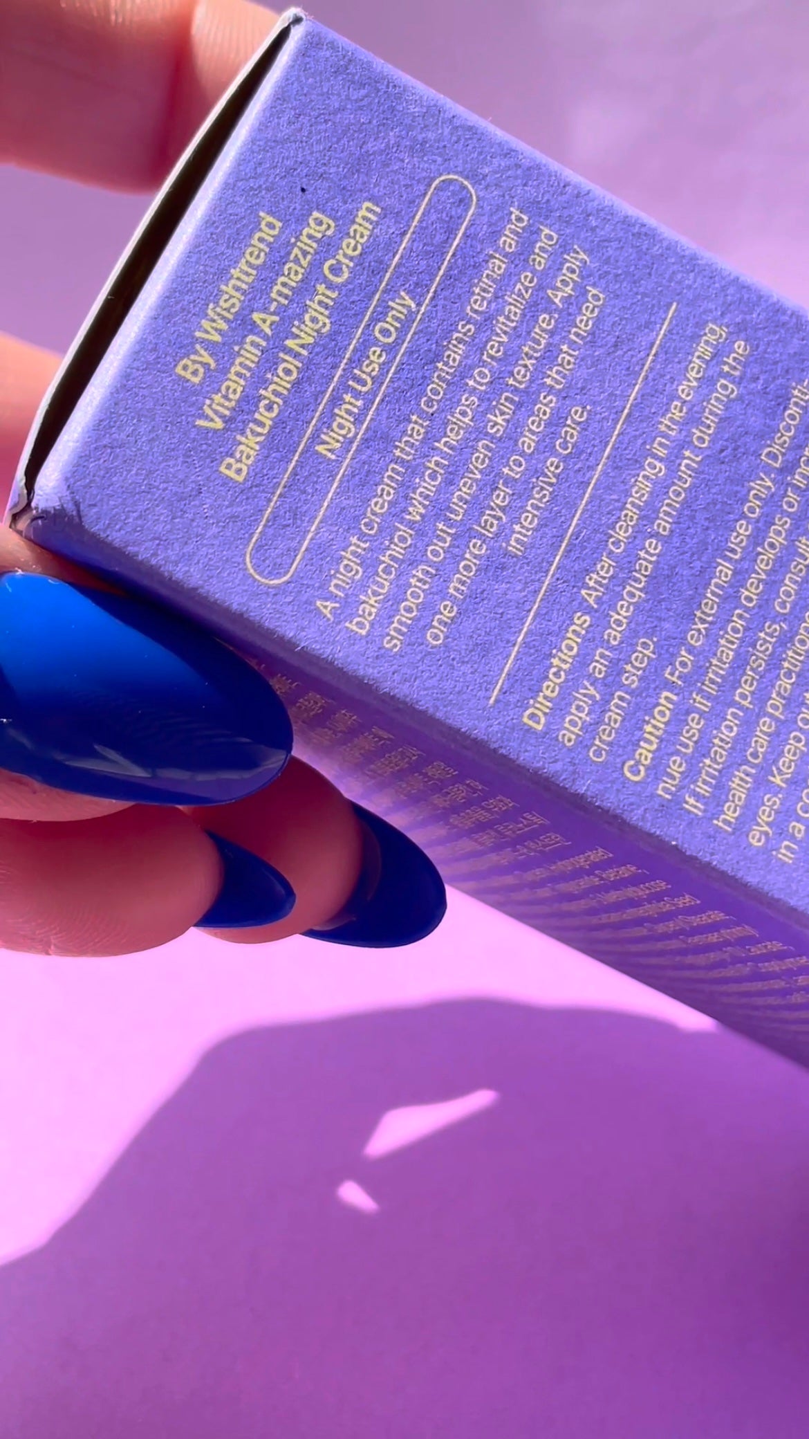 ビタミンA-mazingバクチオールナイトクリーム/By Wishtrend/フェイスクリームを使ったクチコミ(2枚目)