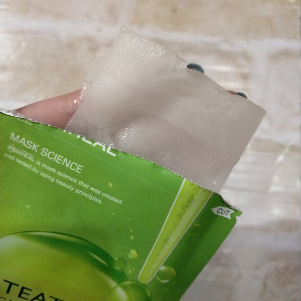 ティーツリーケアソリューション アンプルマスクJEX/MEDIHEAL/シートマスク・パックを使ったクチコミ(2枚目)