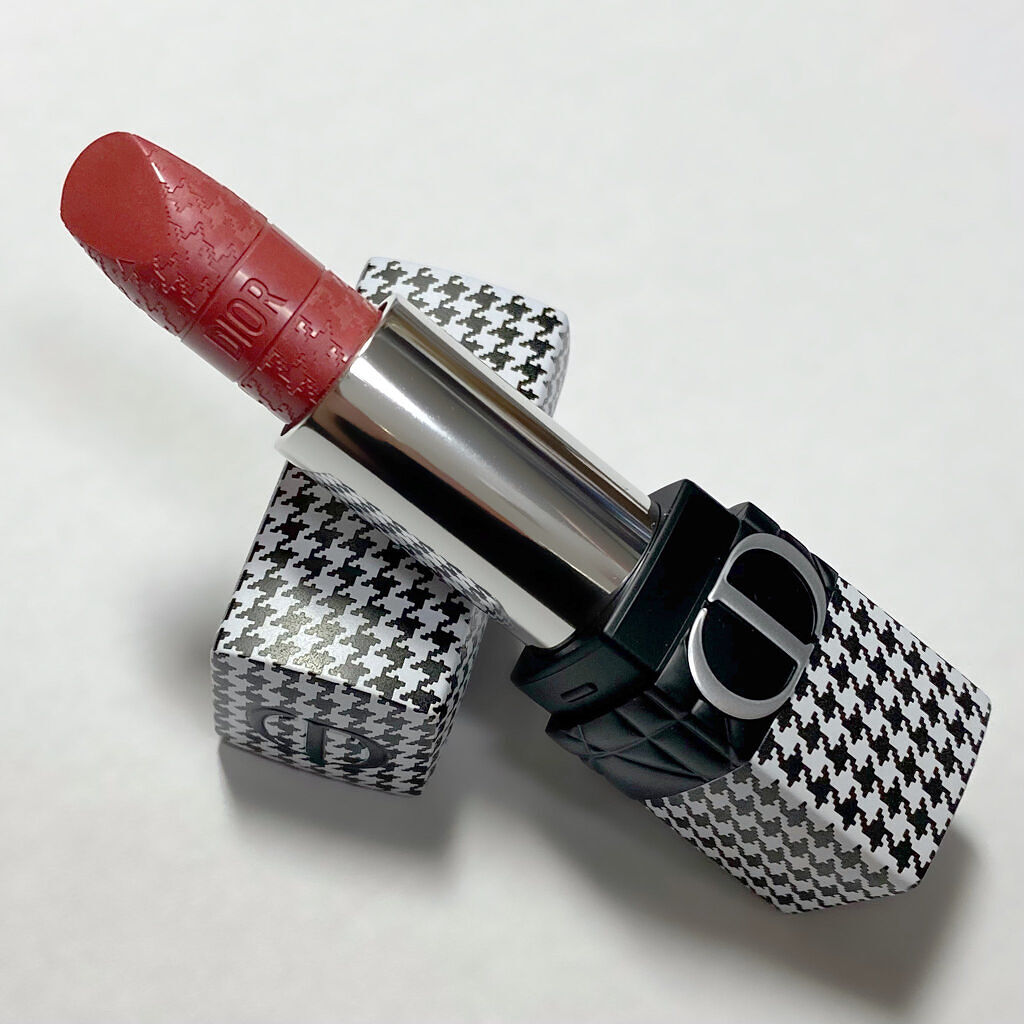 ルージュ ディオール 525 シェリー メタリック<ニュー ルック エディション>（生産終了）/Dior/口紅を使ったクチコミ（2枚目）