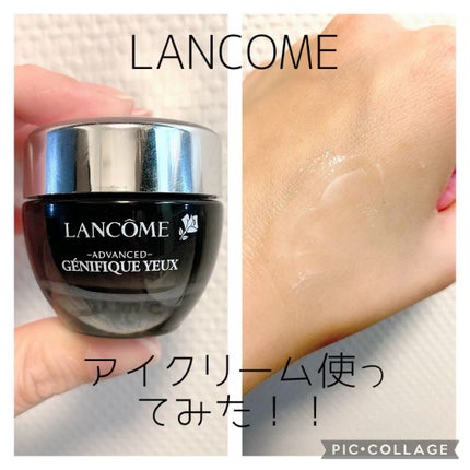 LANCOME ジェニフィック アドバンスト アイ Nのクチコミ「こんばんは✨
投稿にいいね、フォローしてくださった方ありがとうございます❤️
今日もママから.....」(1枚目)
