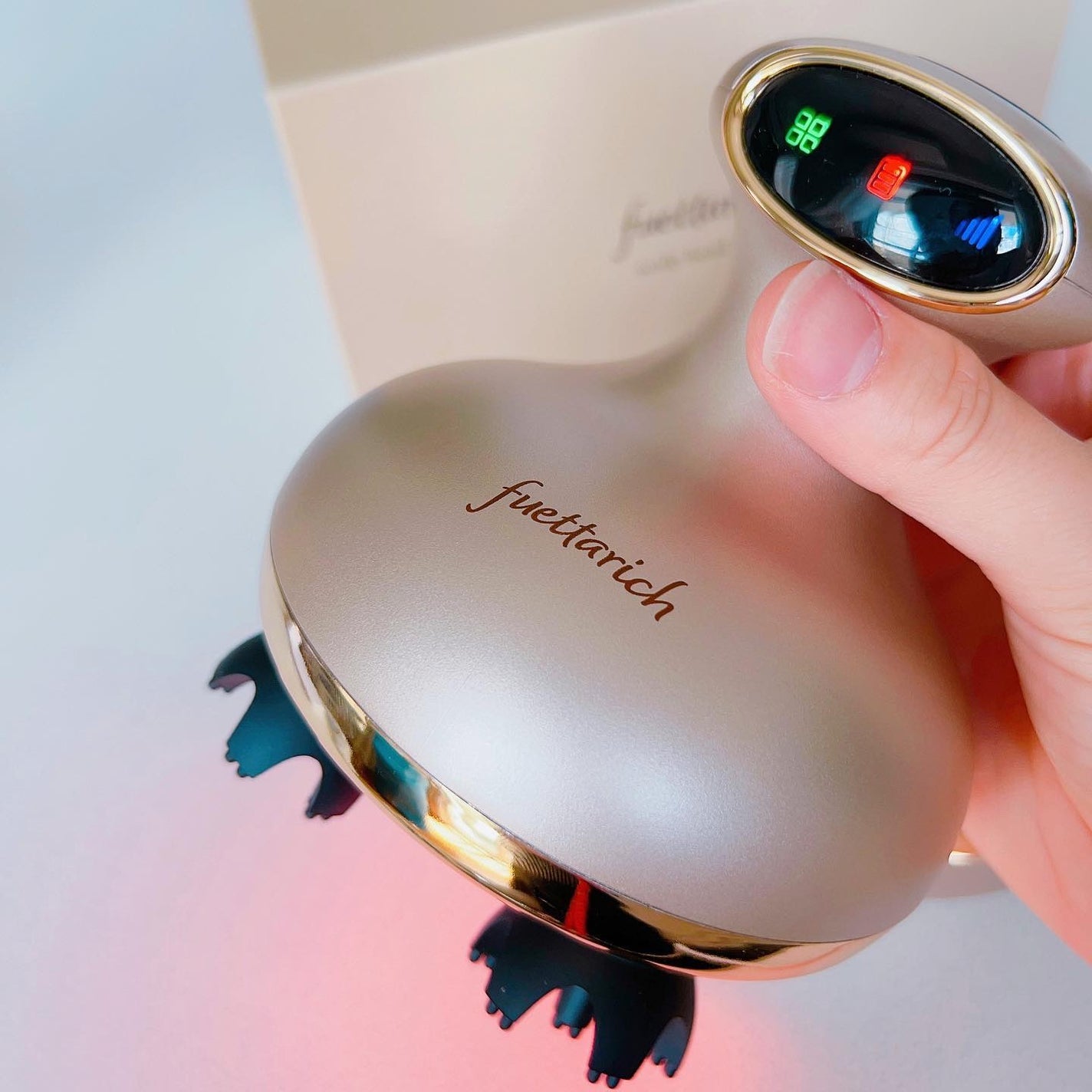 スカルプ ヘッドスパ/fuettarich (フエッタリッチ)/ヘッドマッサージャーを使ったクチコミ(4枚目)