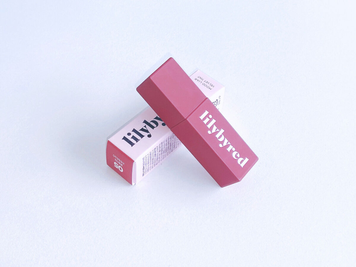 ムードライアー ベルベットティント/lilybyred/リップティントを使ったクチコミ（2枚目）