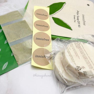 innisfree Jeju Soap DIY Kitのクチコミ「イニスフリー本店🍃
チェジュ島の『イニスフリーハウス』だけの特別なキット。
動画でレポします𓂃.....」（3枚目）