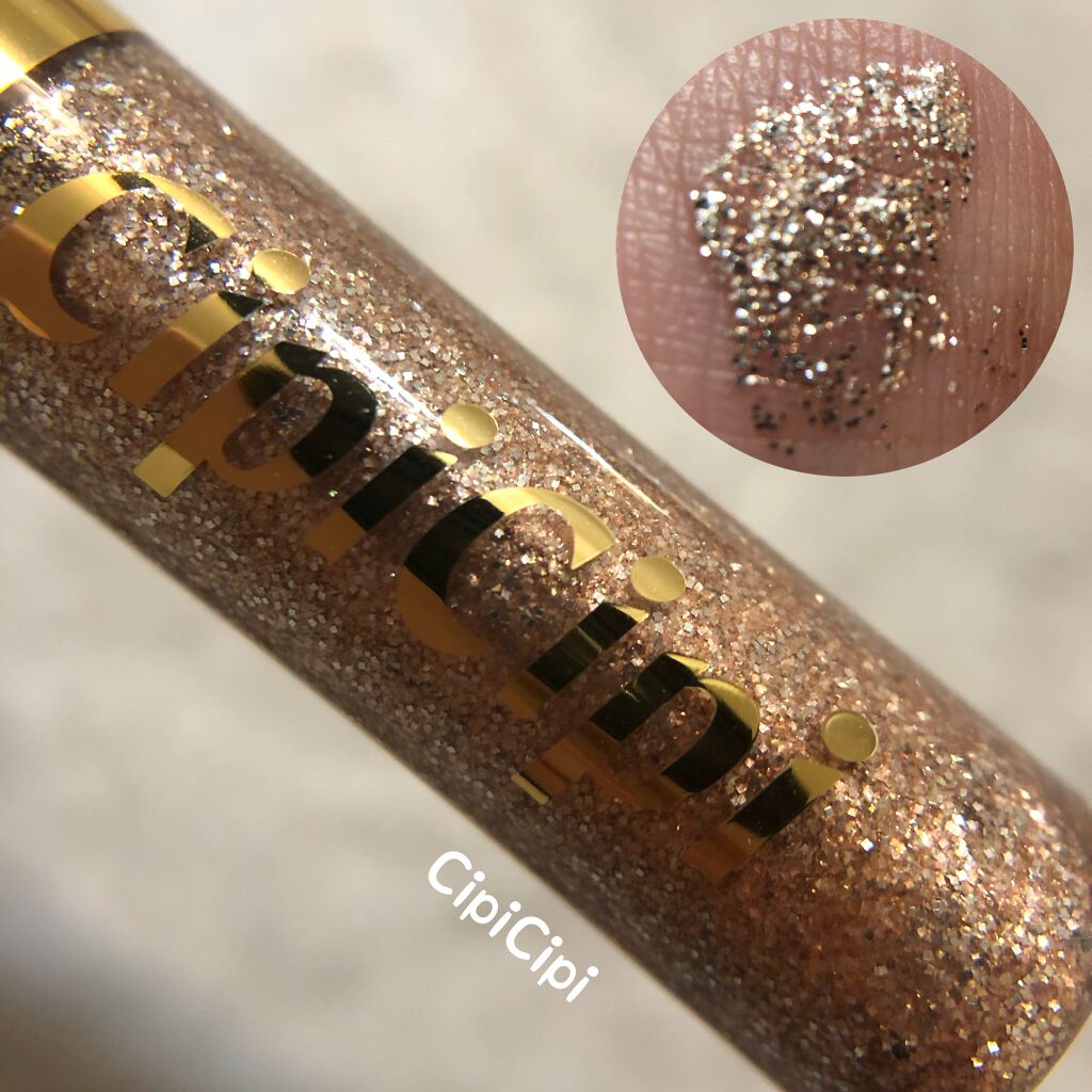 グリッターイルミネーションライナー/CipiCipi/リキッドアイライナーを使ったクチコミ(4枚目)