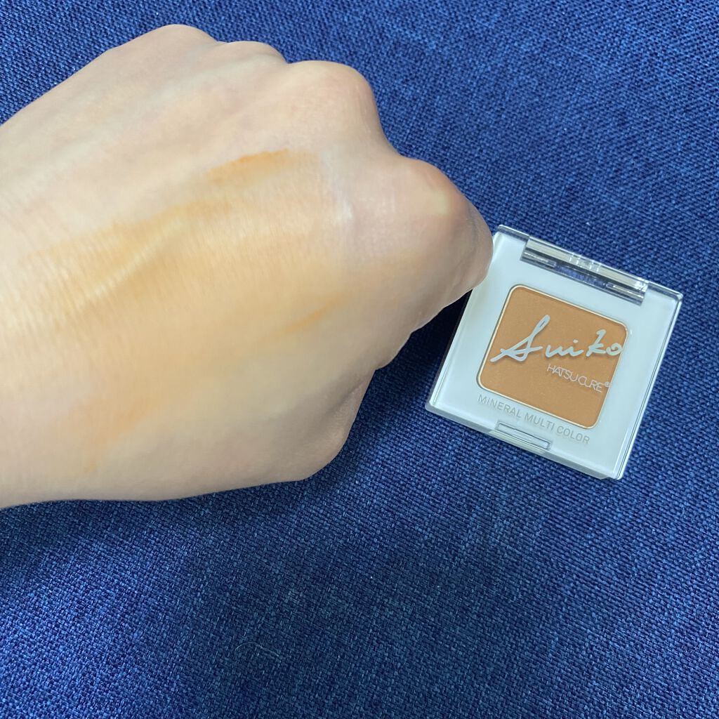 SUIKOミネラルマルチカラー/SUIKO HATSUCURE/単色アイシャドウを使ったクチコミ（3枚目）