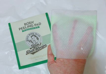 ボディピーリングパッド/Mom’s Bath Recipe/ピーリングを使ったクチコミ(3枚目)