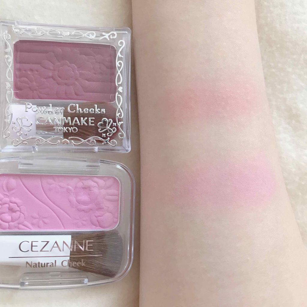 【旧品】パウダーチークス/キャンメイク/パウダーチークを使ったクチコミ(2枚目)