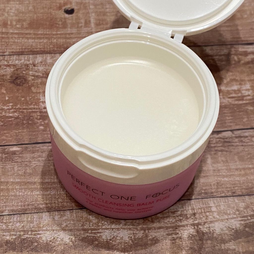 パーフェクトワンフォーカス スムースクレンジングバーム ピュア/PERFECT ONE  FOCUS/クレンジングバームを使ったクチコミ（3枚目）