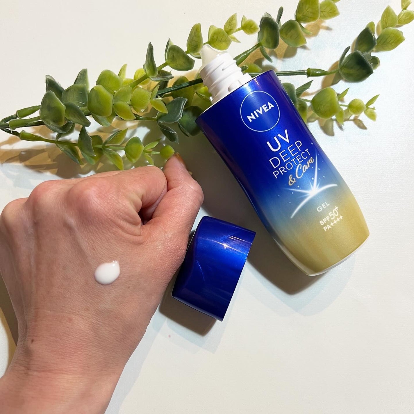 ニベアUV ディープ プロテクト&ケア ジェル/ニベア/日焼け止めジェルを使ったクチコミ(4枚目)