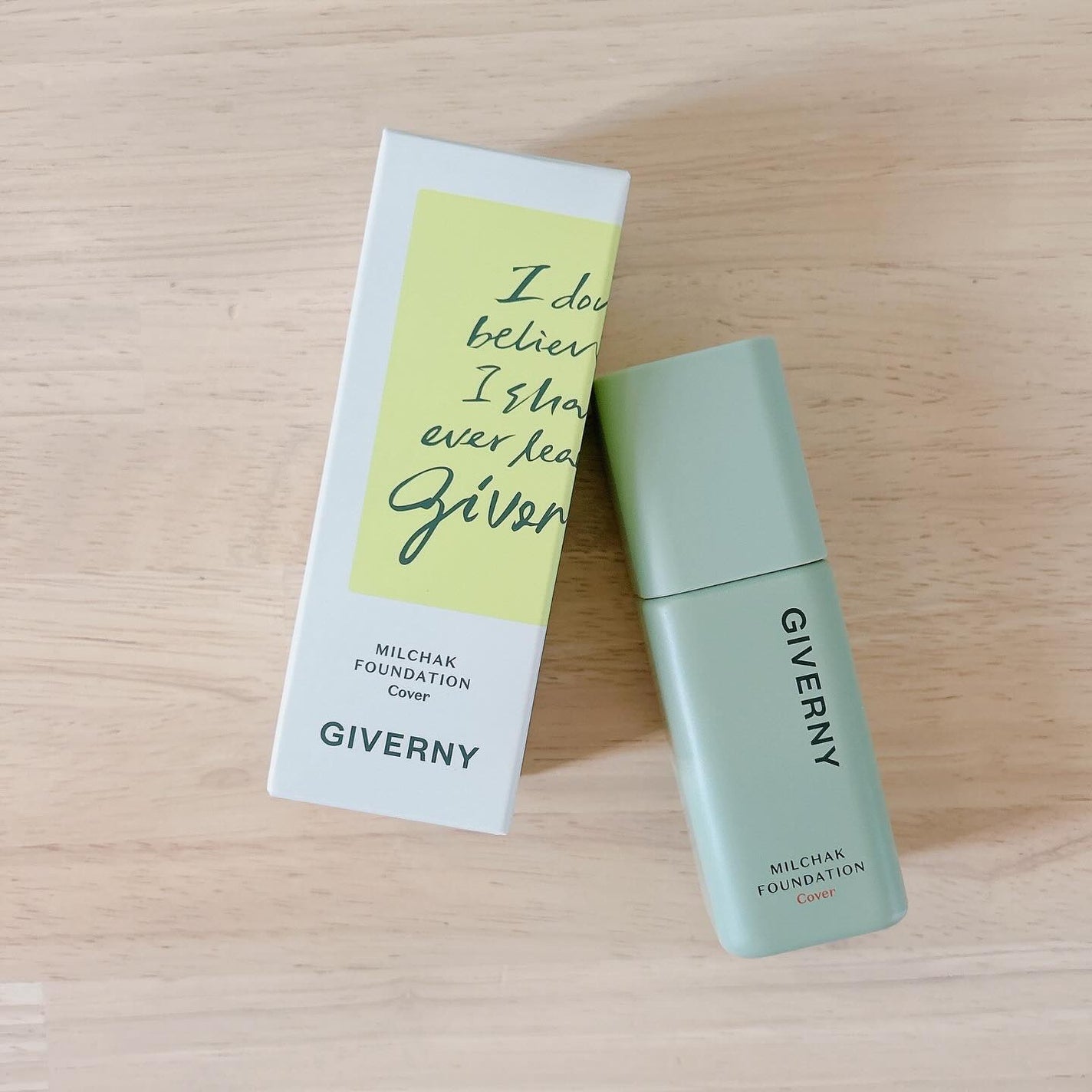 ジヴェルニー 密着カバーファンデーション/GIVERNY/リキッドファンデーションを使ったクチコミ(1枚目)