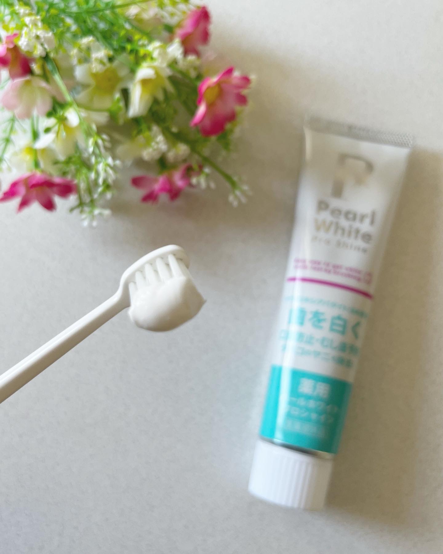 薬用パールホワイトプロシャイン/美健コーポレーション/歯磨き粉を使ったクチコミ（2枚目）