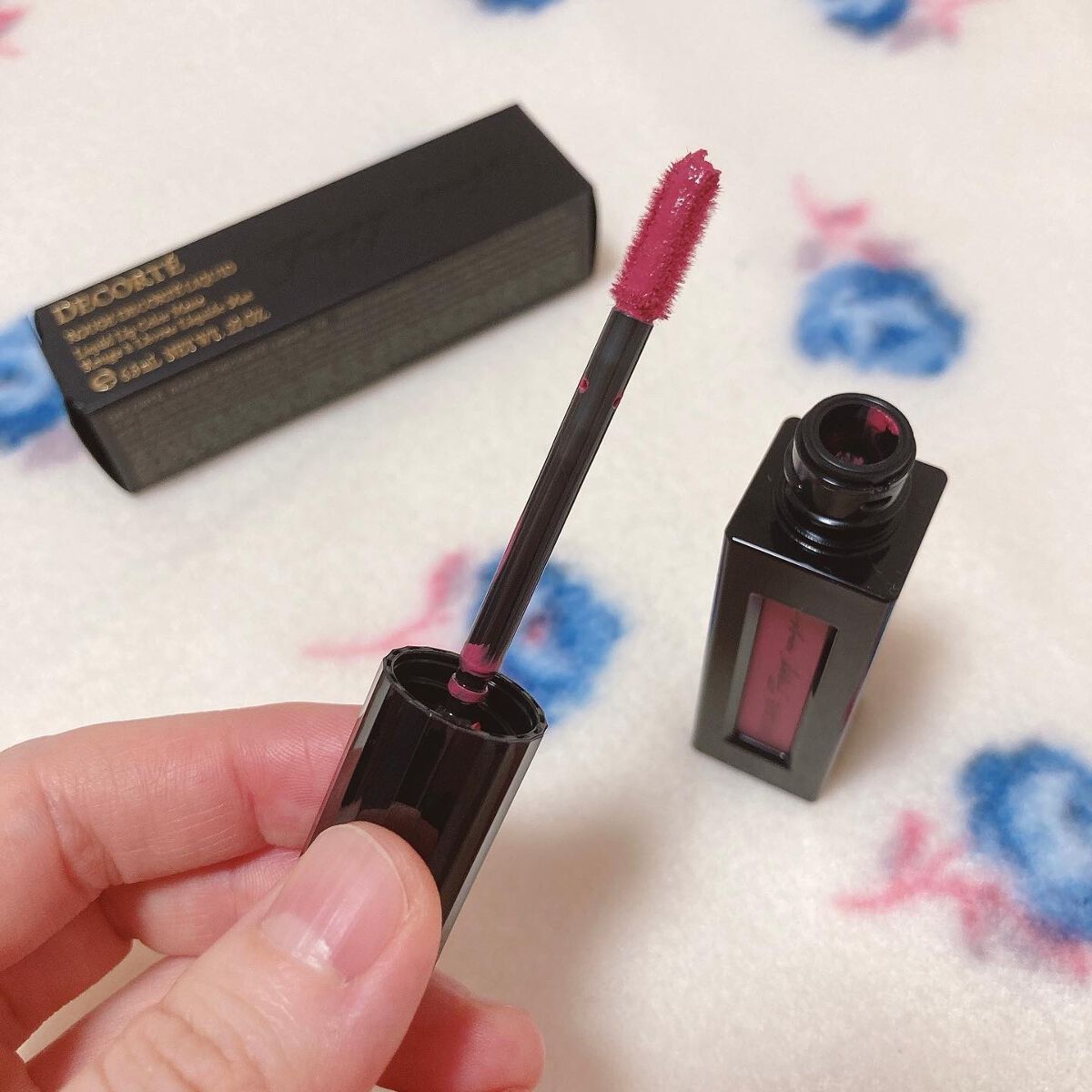 ルージュ デコルテ リキッド/DECORTÉ/口紅を使ったクチコミ(5枚目)