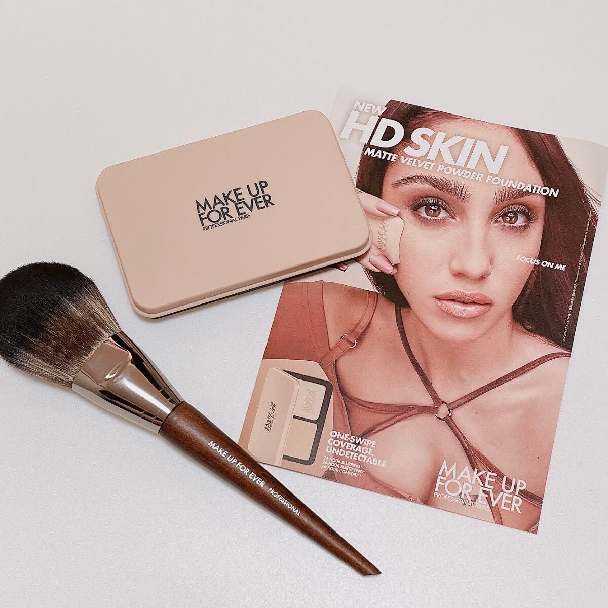 HDスキン マットベルベットコンパクト/MAKE UP FOR EVER/パウダーファンデーションを使ったクチコミ(1枚目)