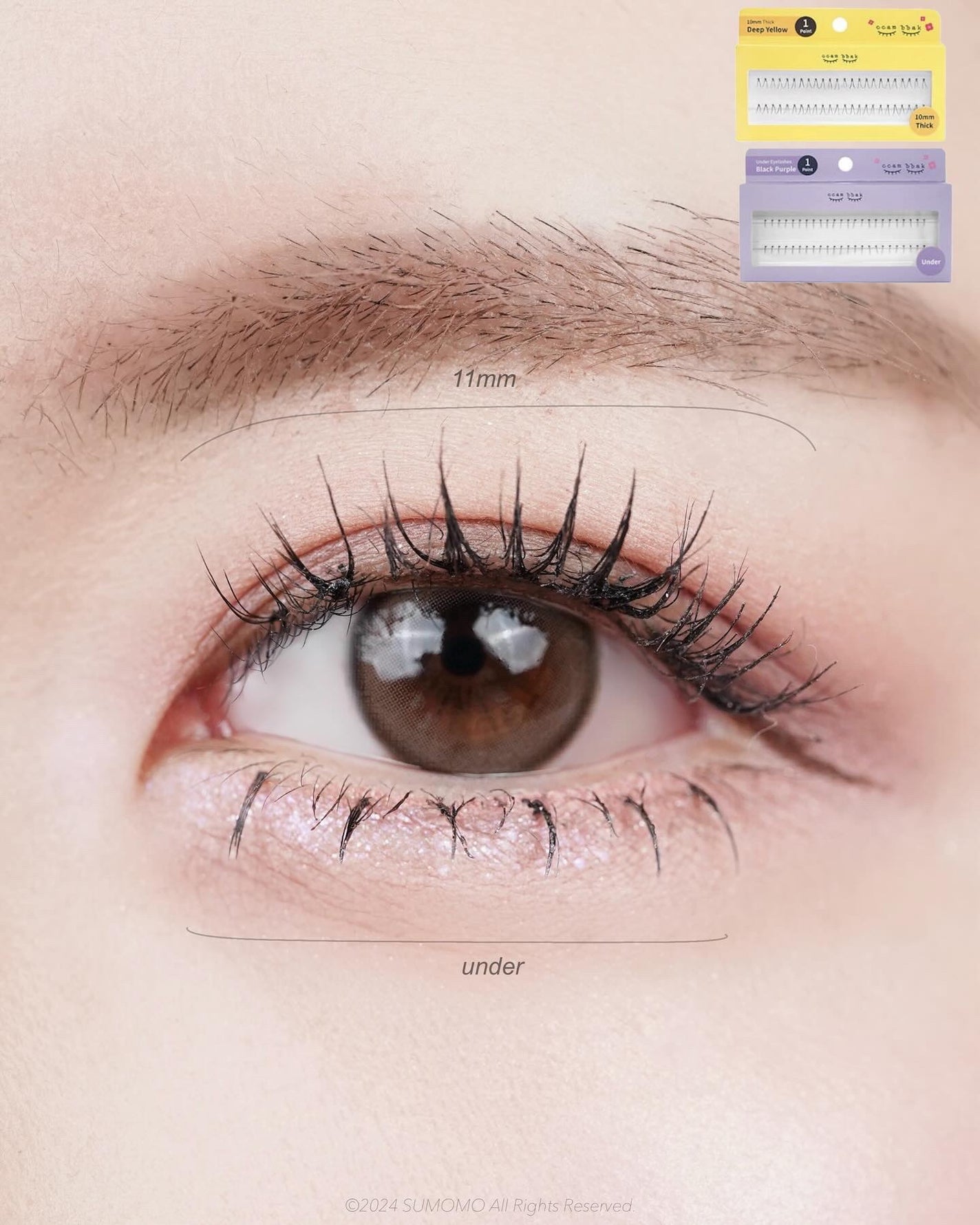 CCAMBBAK idol つけまつげ/eotd/つけまつげを使ったクチコミ(6枚目)