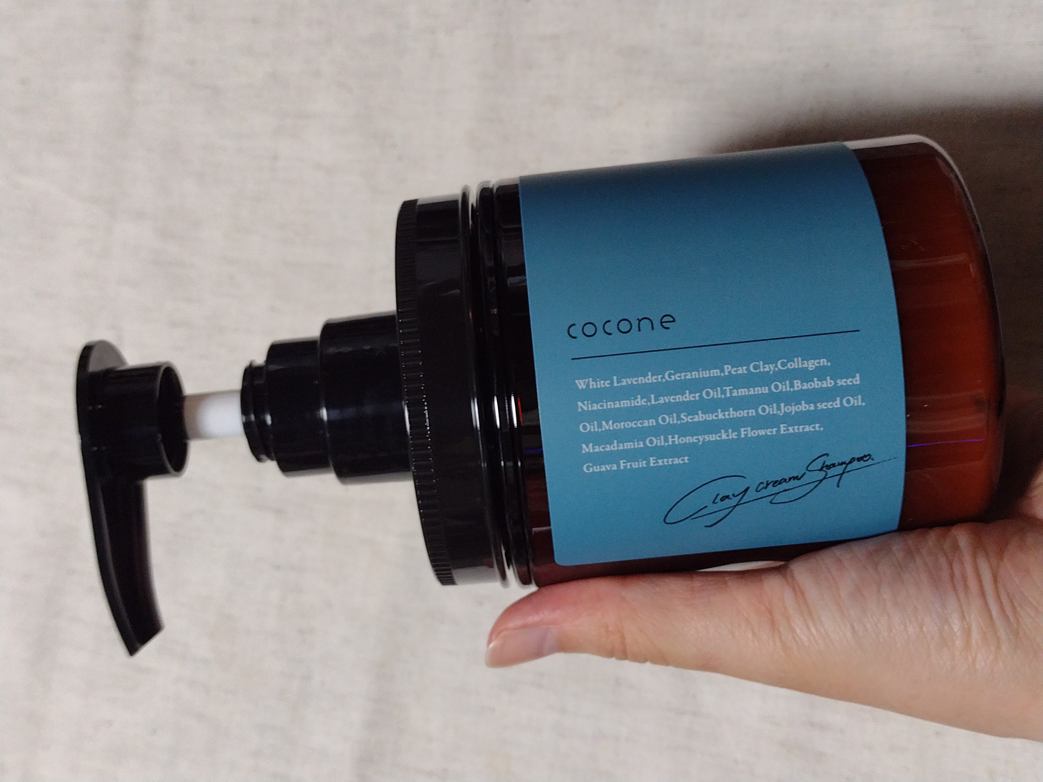 cocone クレイクリームシャンプー リペア/cocone/市販シャンプーを使ったクチコミ（1枚目）