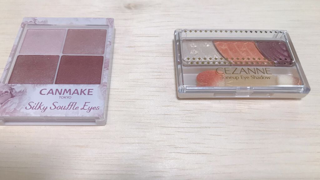 トーンアップアイシャドウ/CEZANNE/アイシャドウパレットを使ったクチコミ（1枚目）