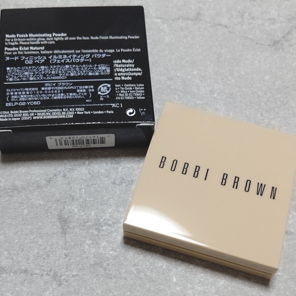 ヌード フィニッシュ イルミネイティング パウダー/BOBBI BROWN/プレストパウダーを使ったクチコミ(3枚目)
