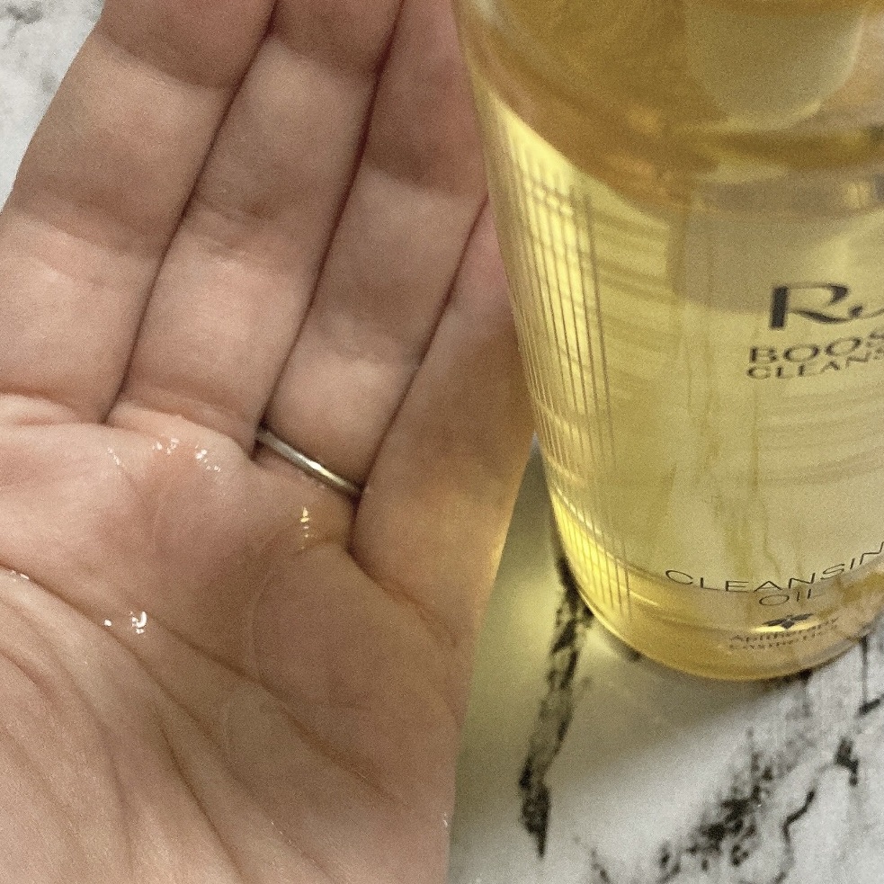 RJ ブーストクレンズ クレンジングオイル  本体（150ml）/アピセラピーコスメティクス/オイルクレンジングを使ったクチコミ（3枚目）
