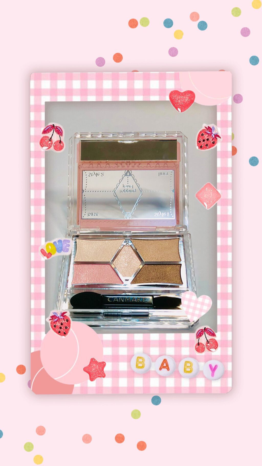 【旧品】パーフェクトスタイリストアイズ/キャンメイク/アイシャドウパレットを使ったクチコミ(2枚目)