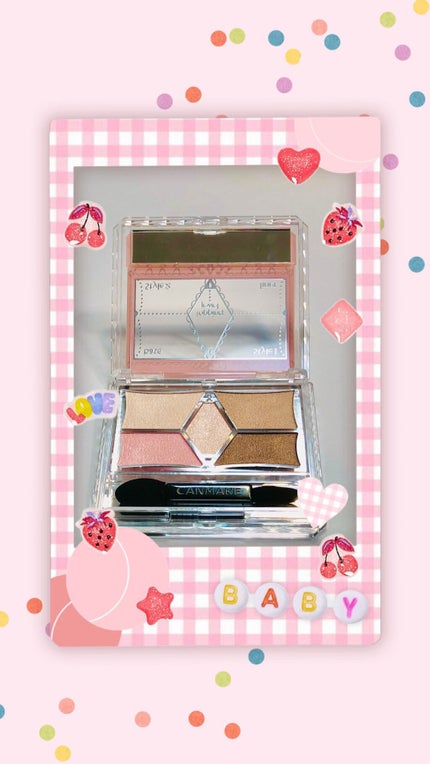 【旧品】パーフェクトスタイリストアイズ/キャンメイク/アイシャドウパレットを使ったクチコミ(2枚目)