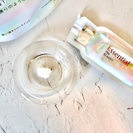 ザビューティ うるツヤチャージヘアパック/エッセンシャル/ヘアマスク・ヘアパックを使ったクチコミ(4枚目)