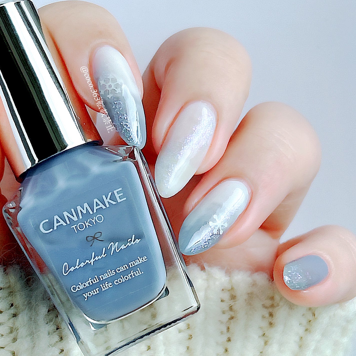 カラフルネイルズ/キャンメイク/マニキュアを使ったクチコミ(3枚目)