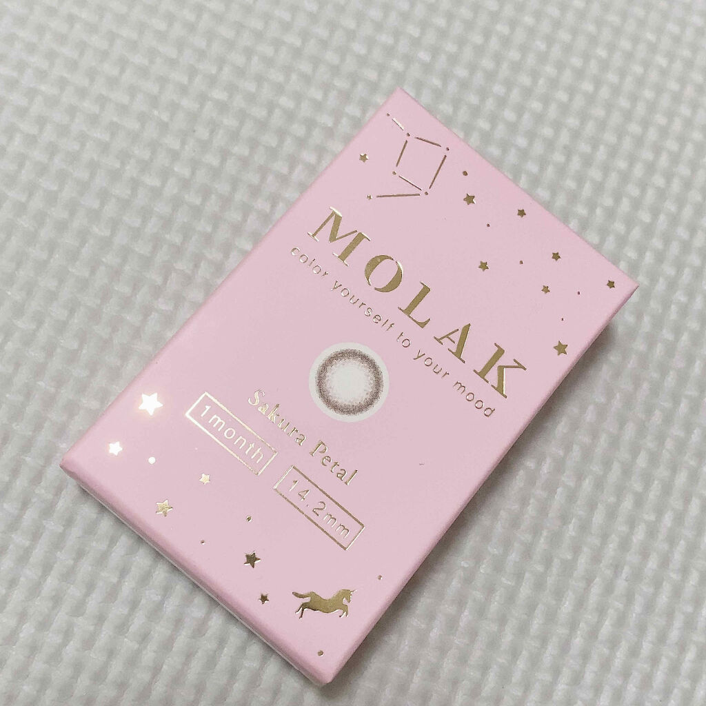 MOLAK 1month サクラペタル/MOLAK/１ヶ月（１MONTH）カラコンを使ったクチコミ（2枚目）