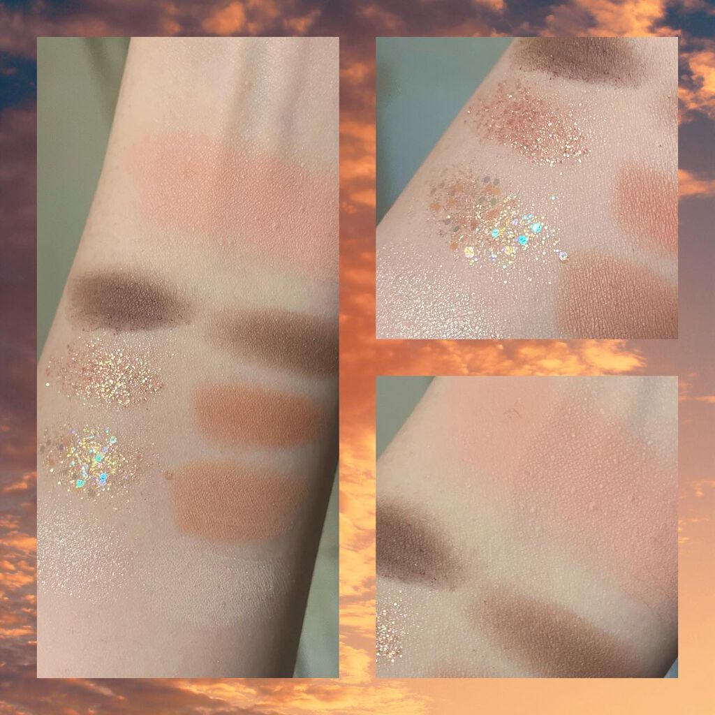 ミックスブラーリングアイパレット/wakemake/マルチパレットを使ったクチコミ(3枚目)