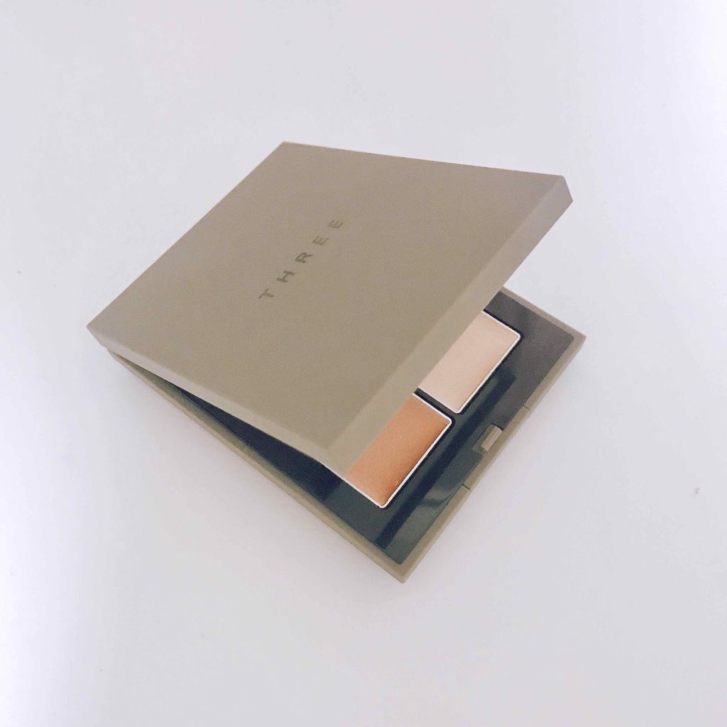 THREE シマリング グロー デュオ/THREE/クリームハイライトを使ったクチコミ(1枚目)