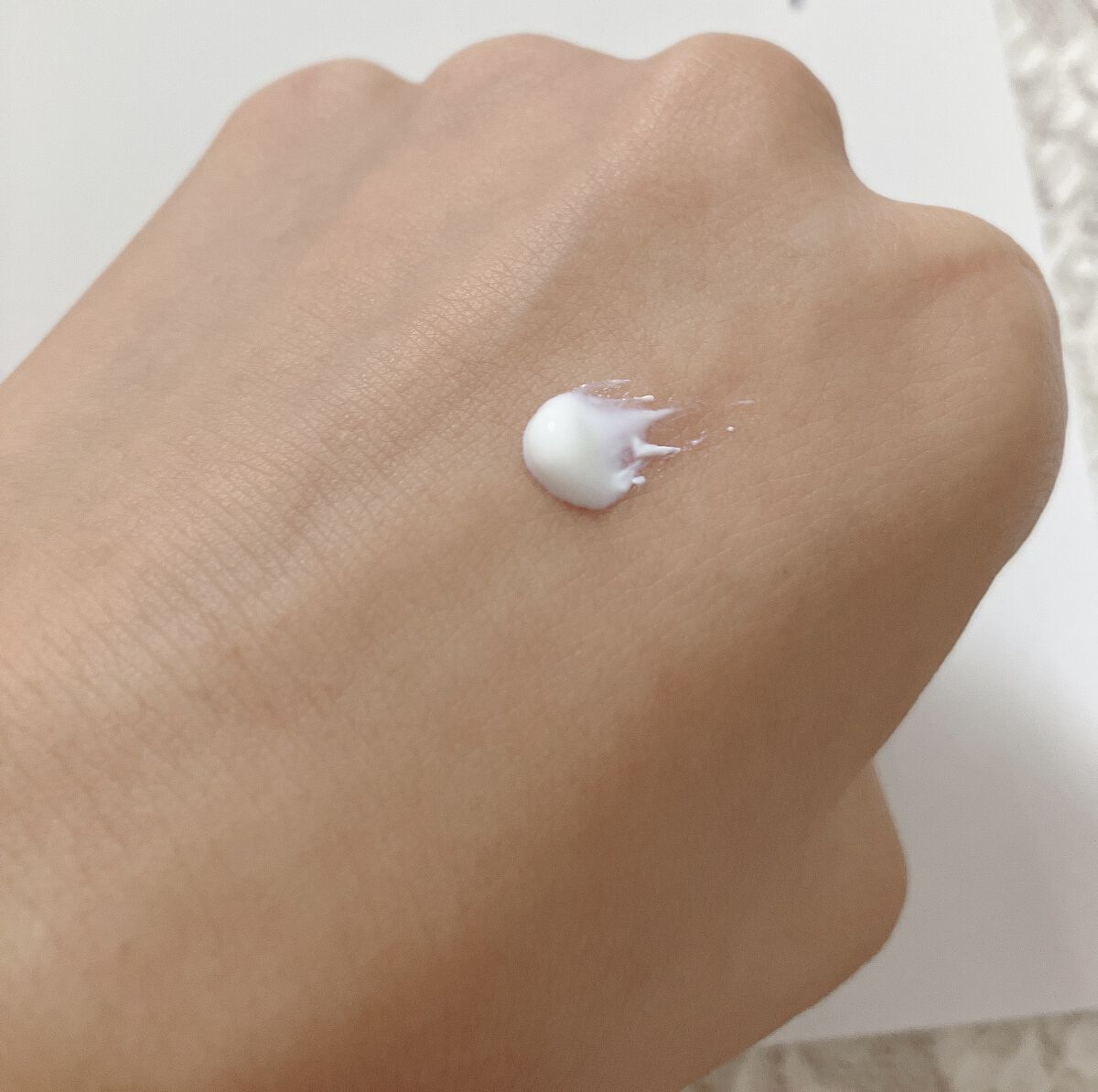 CeraLabo セラネージュ UVクリームのクチコミ「 #ノーファンデ宣言 

肌質◻️イエベ色黒・混合肌・アトピー
髪質◻️ブリーチ毛・くせっ毛
.....」（2枚目）