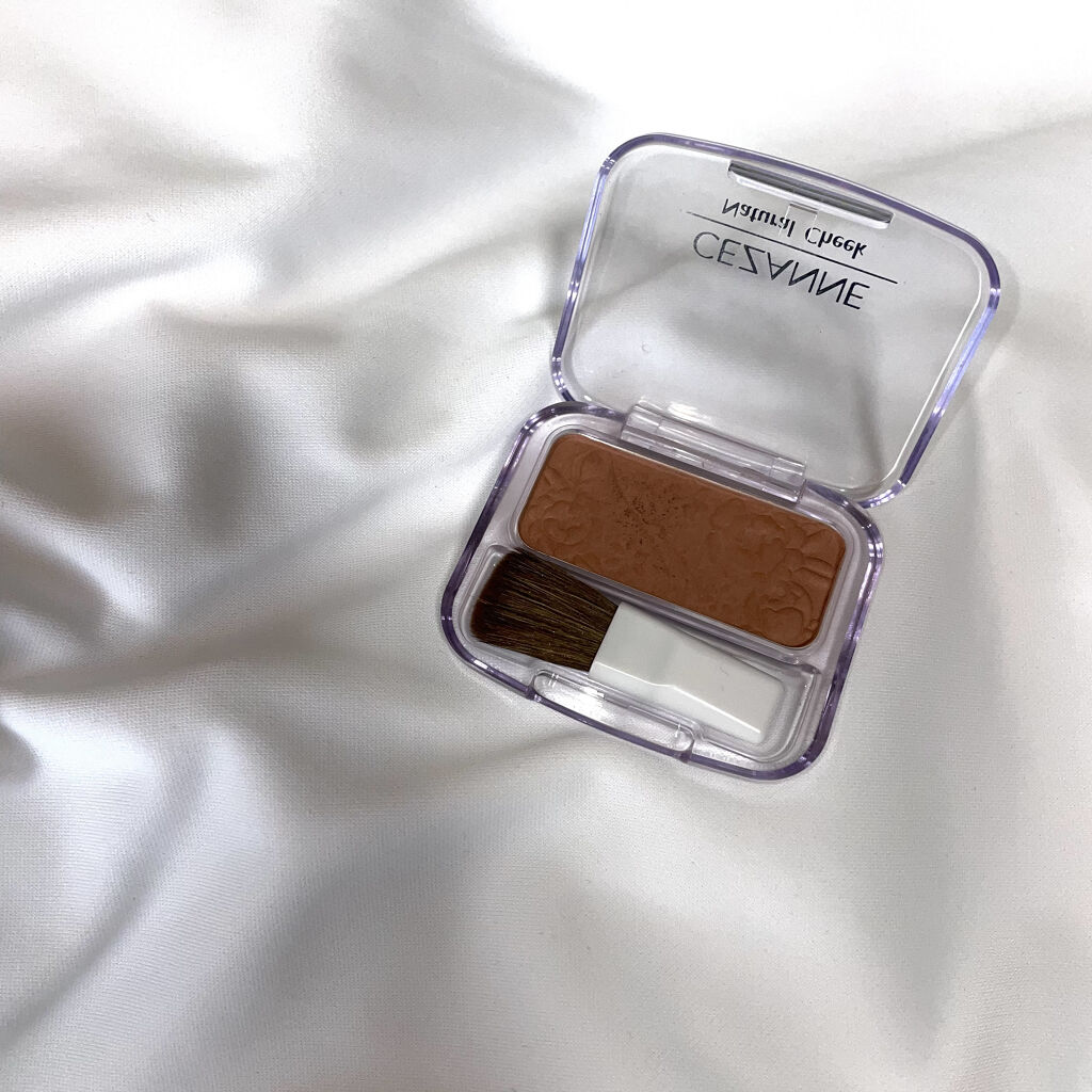 ナチュラル チークN/CEZANNE/パウダーチークを使ったクチコミ（1枚目）