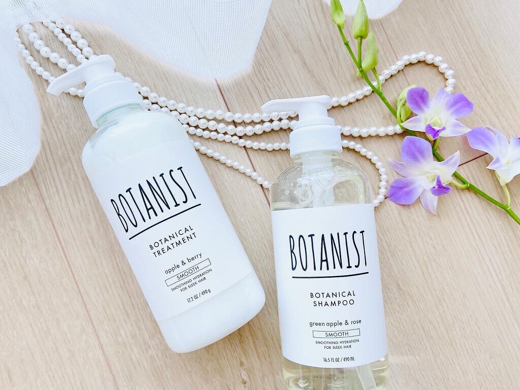 ボタニカルシャンプー／トリートメント(スムース)  シャンプー/BOTANIST/シャンプー・コンディショナーを使ったクチコミ（2枚目）
