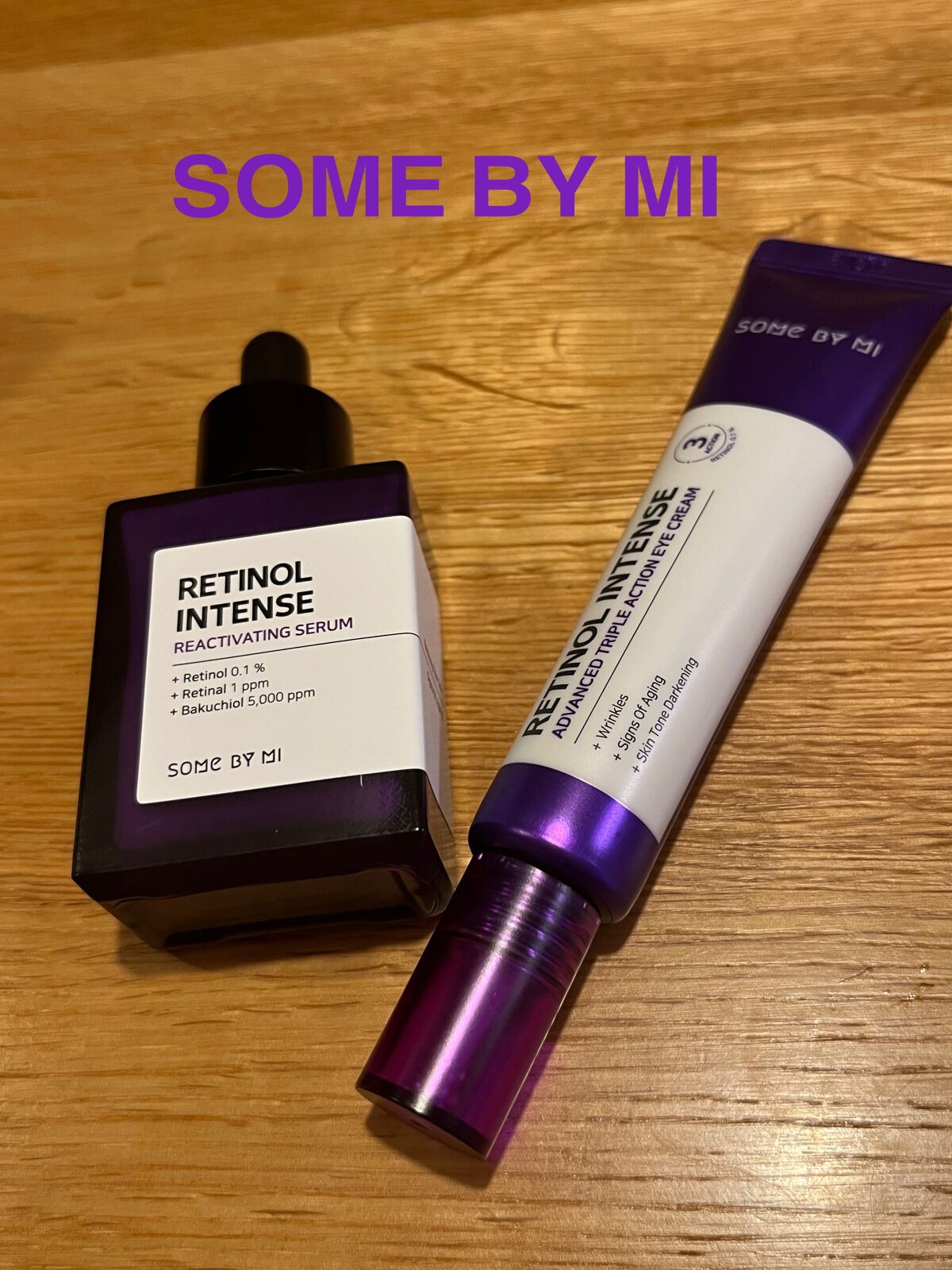 レチノールインテンシブ アドバンスドトリプルアクションアイクリーム/SOME BY MI/アイケア・アイクリームを使ったクチコミ（1枚目）