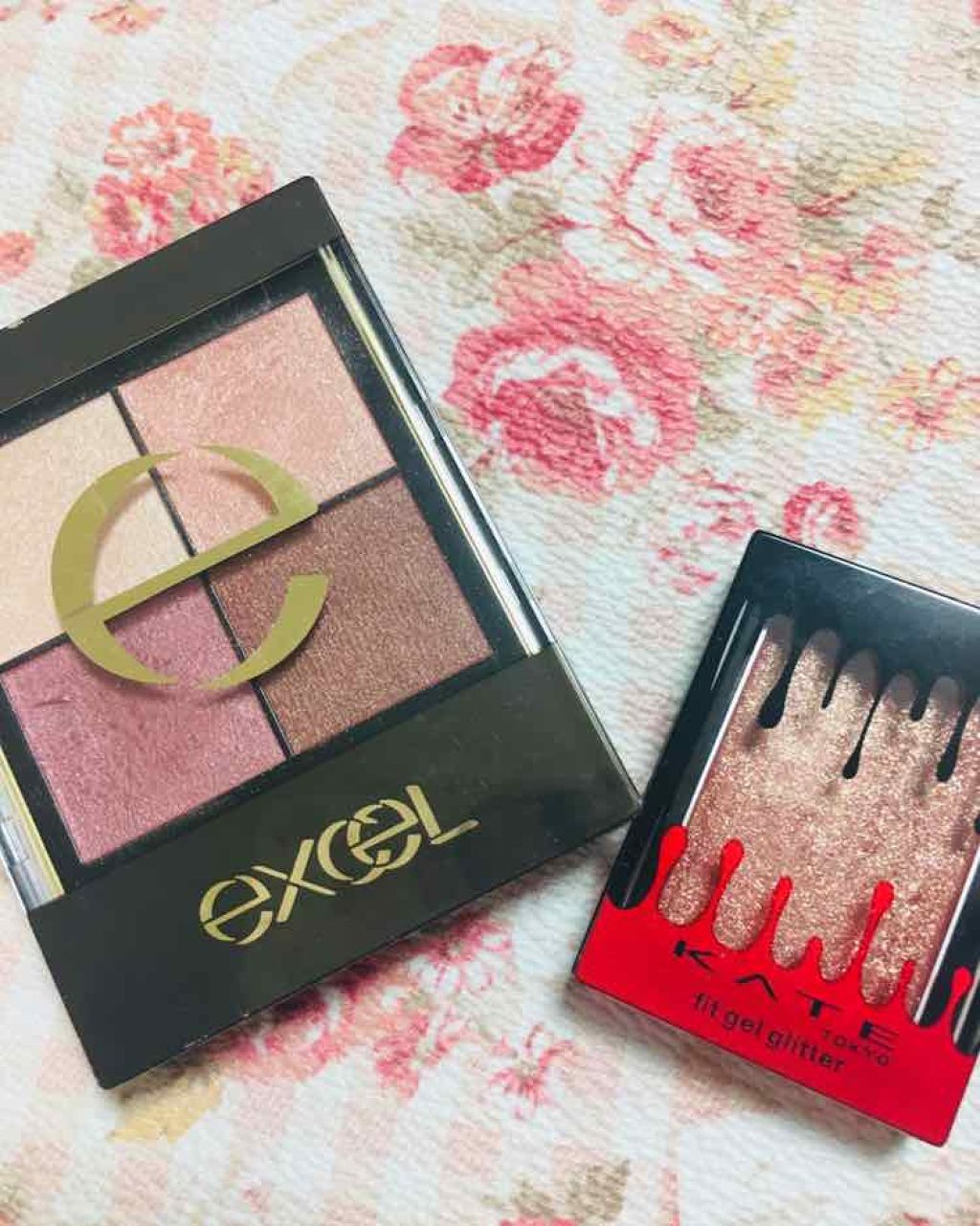 フィットジェルグリッター/KATE/ジェル・クリームアイシャドウを使ったクチコミ（3枚目）