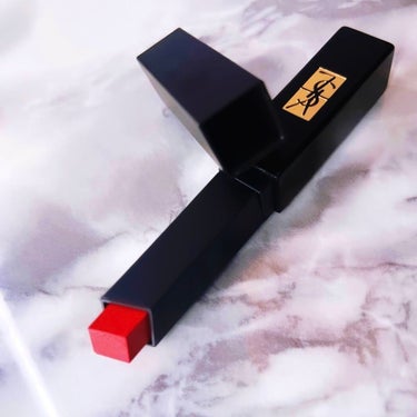 ルージュ ピュールクチュール ザ スリム ベルベットラディカル No.21 ルージュ パラドクス/YVES SAINT LAURENT BEAUTE/口紅を使ったクチコミ（1枚目）