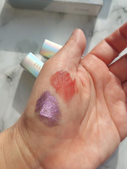 ダイヤモンドシリーズ 星空リキッドアイシャドウ/ZEESEA/リキッドアイシャドウを使ったクチコミ(7枚目)