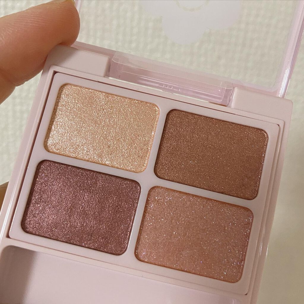 デイジードール アイカラー パレット/DAISY DOLL by MARY QUANT/アイシャドウパレットを使ったクチコミ(2枚目)