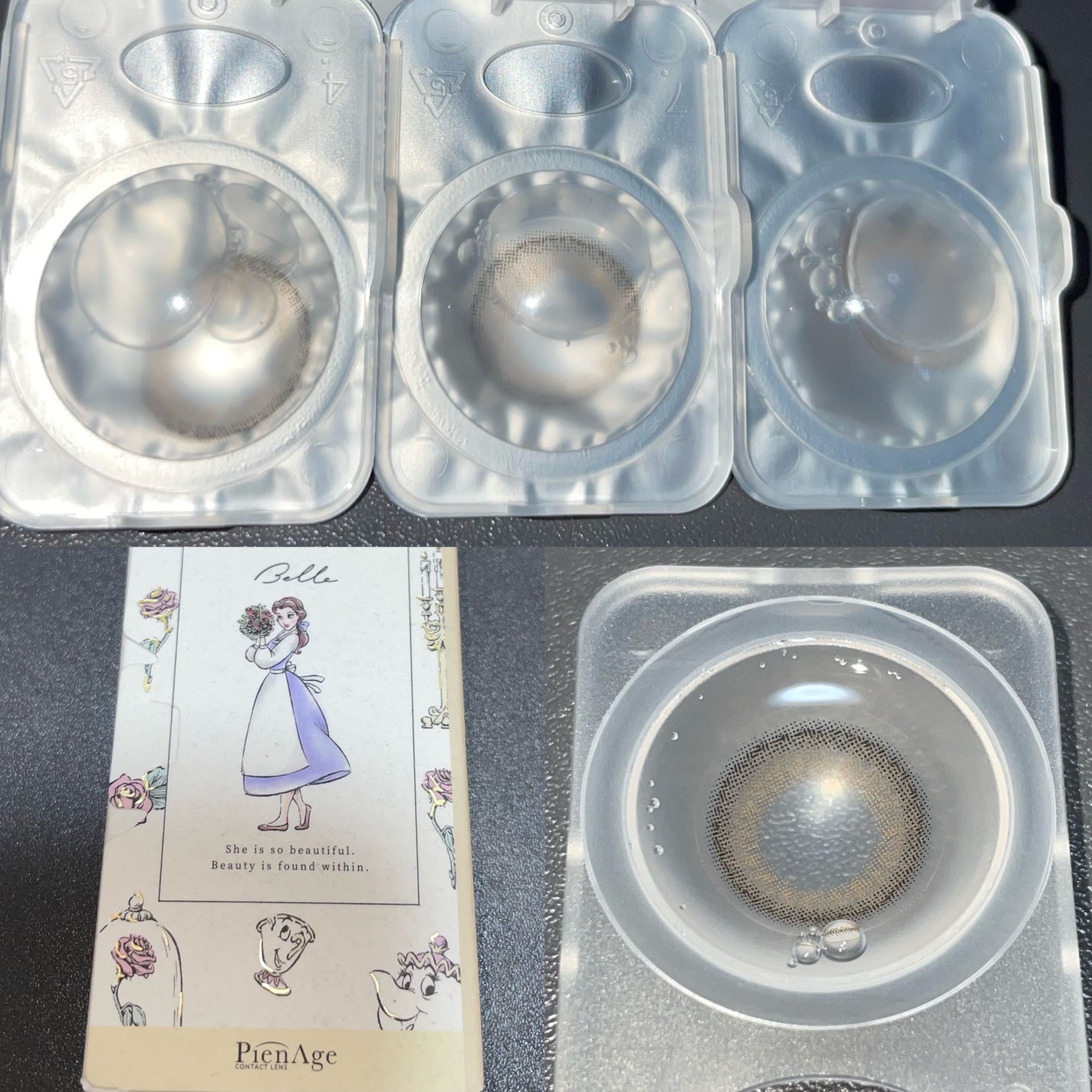 ディズニープリンセスコレクション by ピエナージュ/PienAge/カラーコンタクトレンズを使ったクチコミ(4枚目)
