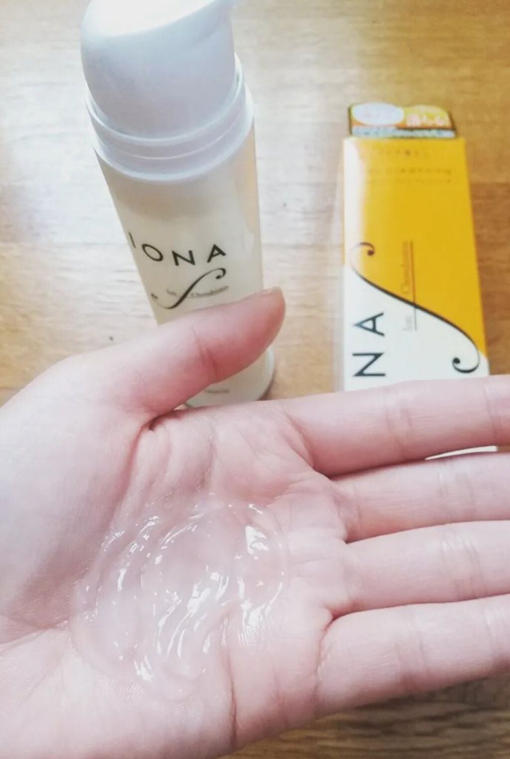 ジェル クレンジング/イオナ エフ/クレンジングジェルを使ったクチコミ(3枚目)