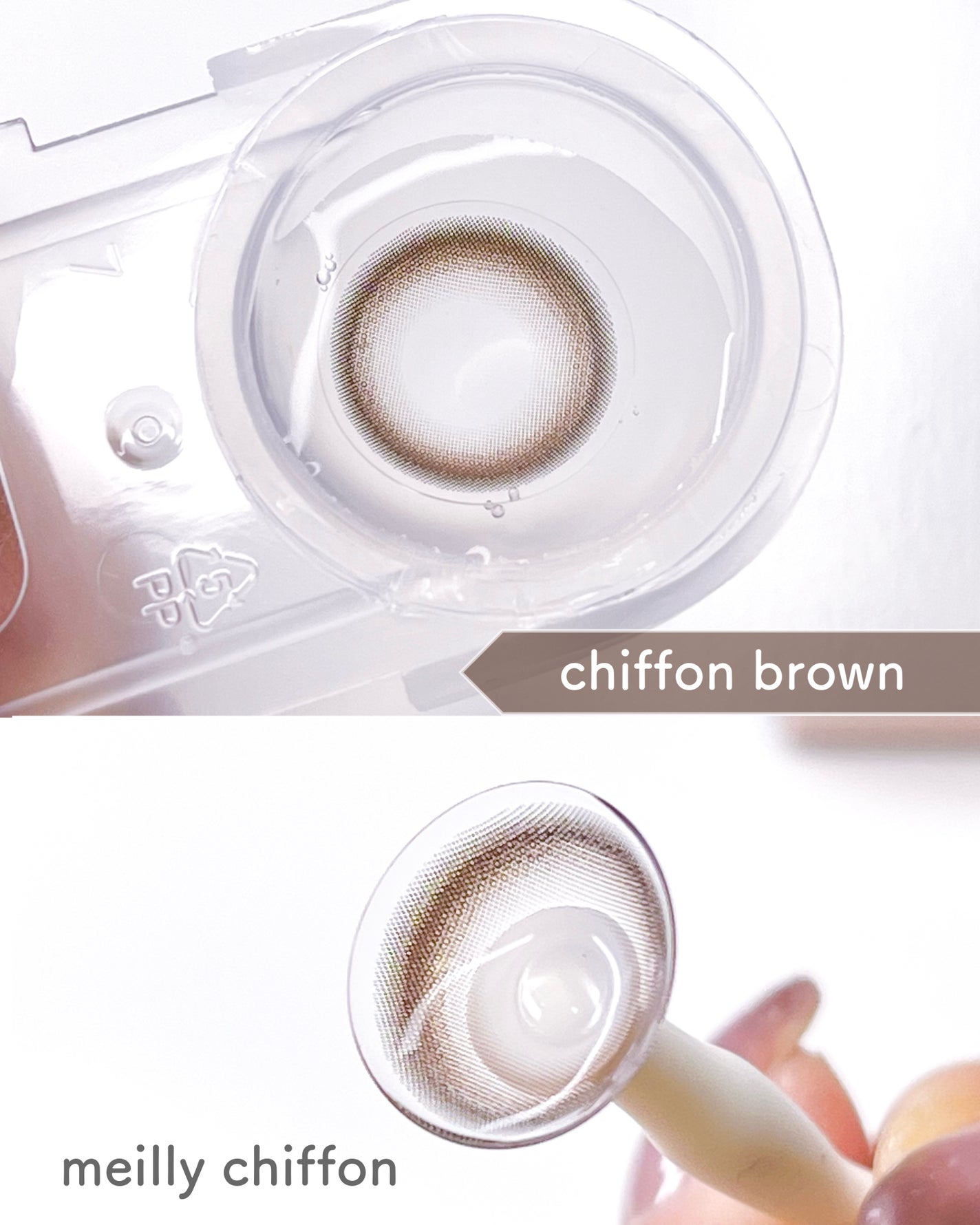 chiffon/meilly/ワンデー(1DAY)カラコンを使ったクチコミ(5枚目)