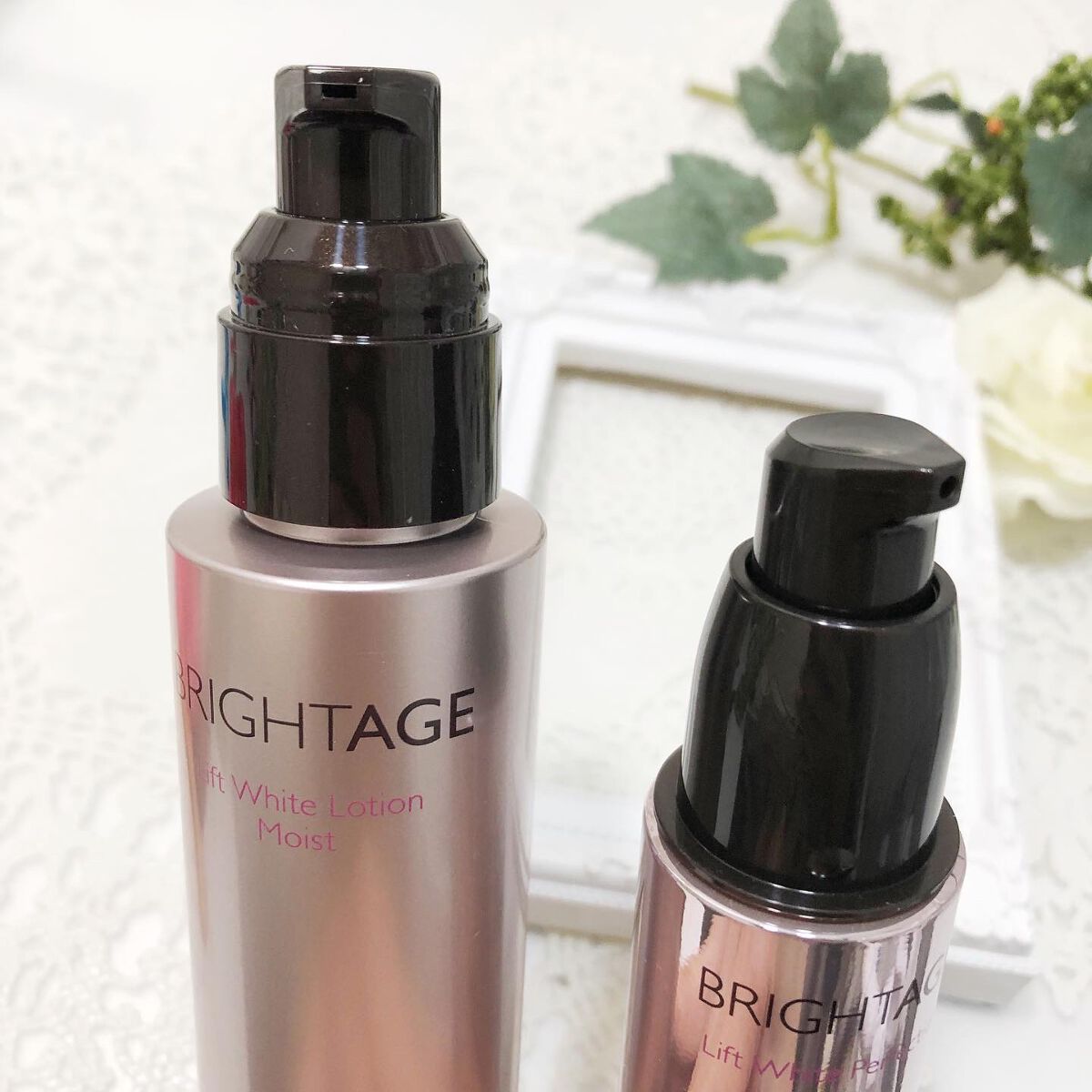 リフトホワイト パーフェクション/BRIGHTAGE/美容液を使ったクチコミ(2枚目)