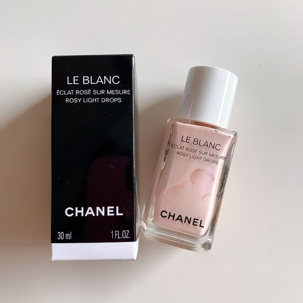 ル ブラン ロージー ドロップス/CHANEL/リキッドハイライトを使ったクチコミ(1枚目)