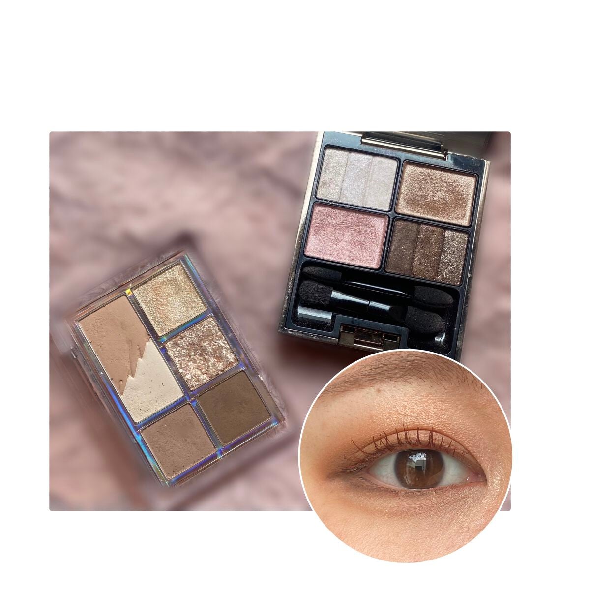 スリーディメンショナルアイズ/LUNASOL/アイシャドウパレットを使ったクチコミ(1枚目)