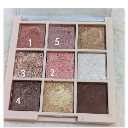 アイシャドウパレットa/Kirei&co./アイシャドウパレットを使ったクチコミ(3枚目)