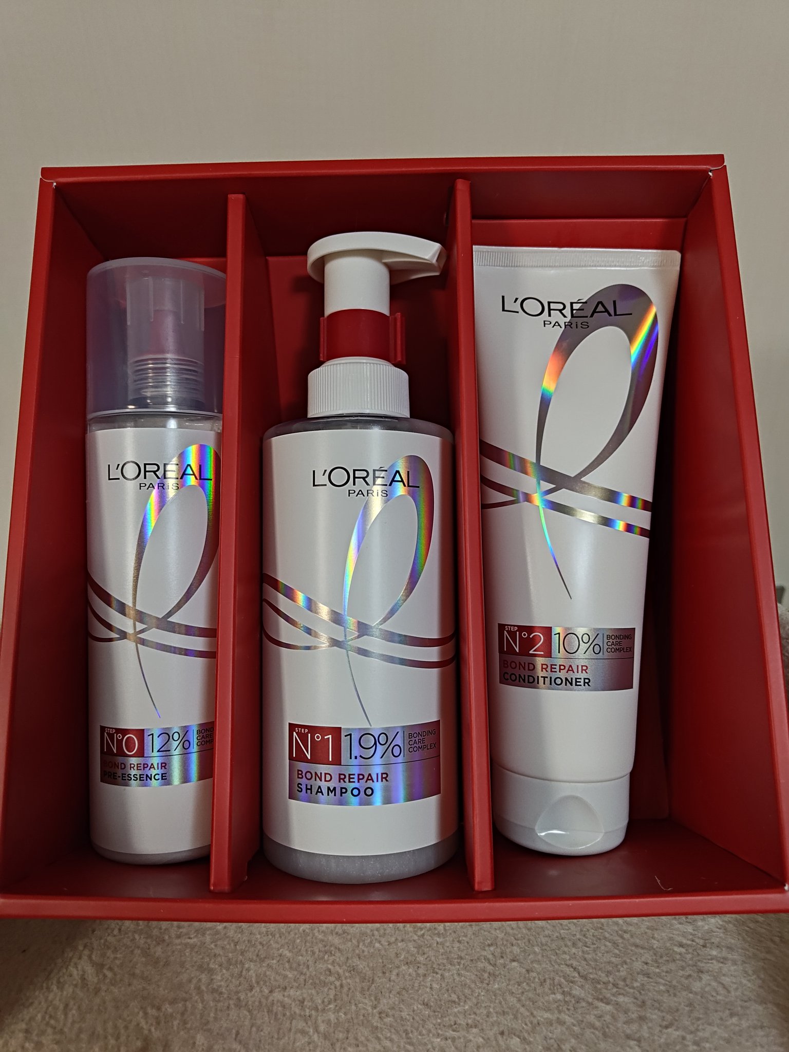 ロレアル パリ ボンド リペア シャンプー／コンディショナー/ロレアル パリ/市販シャンプーを使ったクチコミ（2枚目）