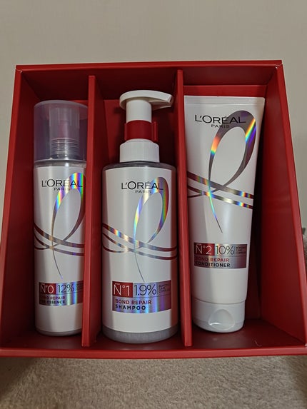ロレアル パリ ボンド リペア シャンプー/コンディショナー/ロレアル パリ/市販シャンプーを使ったクチコミ(2枚目)